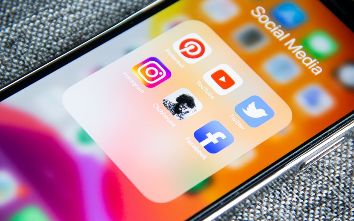 Social media management dashboard showing AI-powered content scheduling